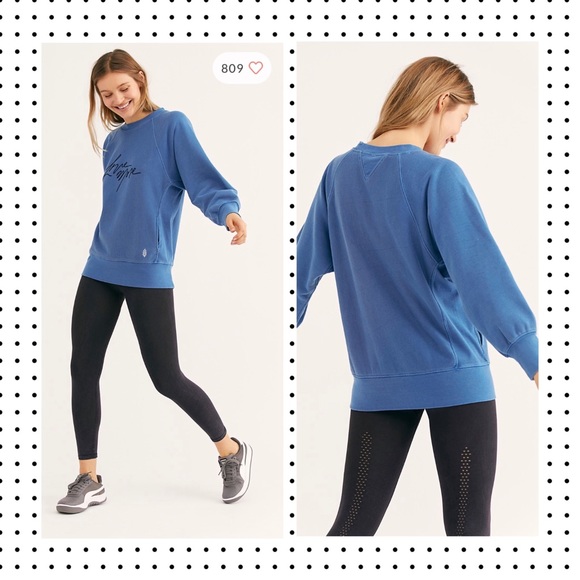 NWT Free People Movement - Love More Sweatshirt XS - Picture 4 of 9